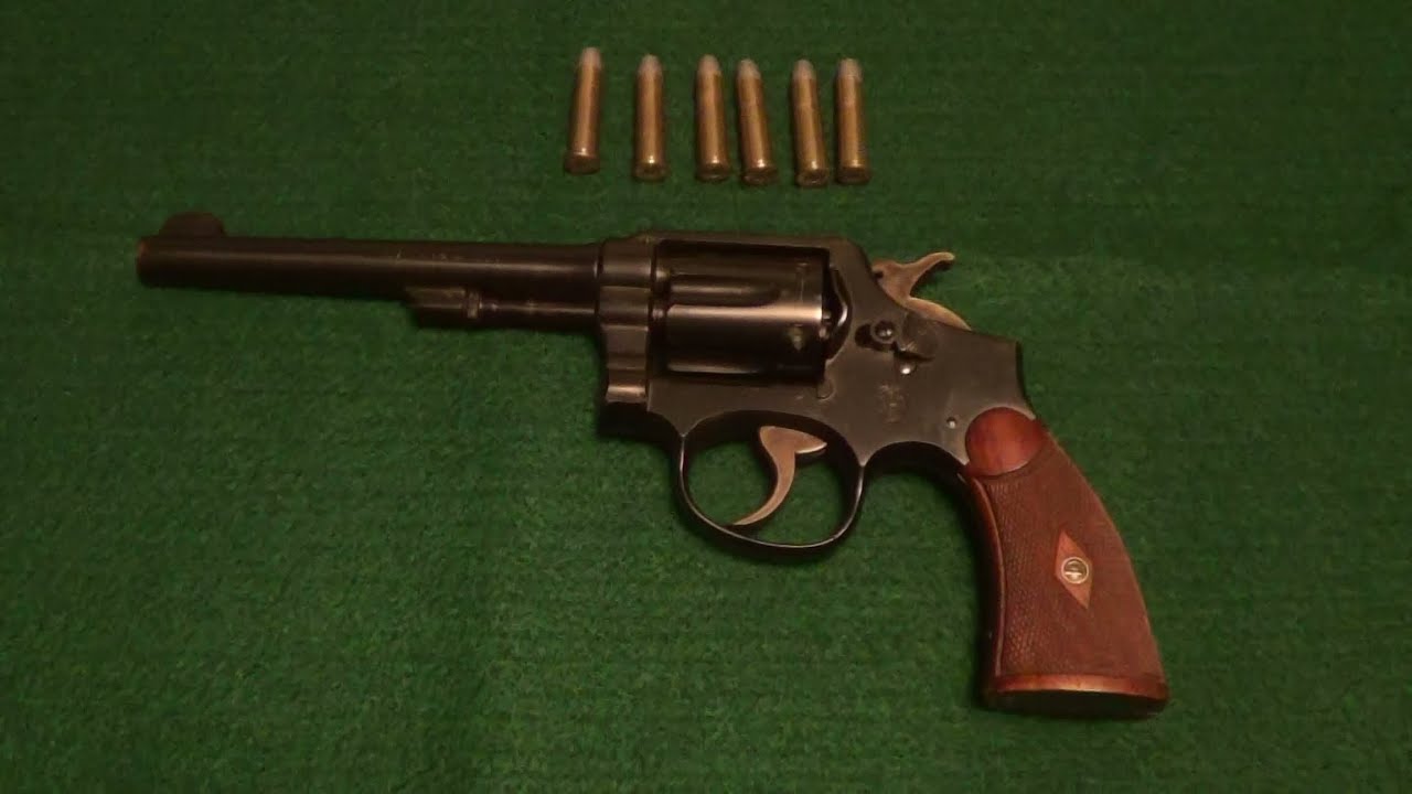 Smith & Wesson 32-20 Hand Ejector M&P Revolver