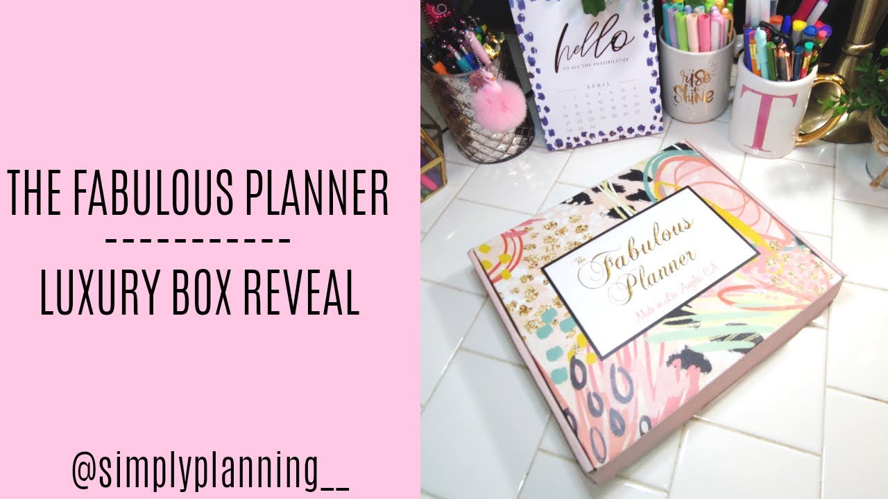 The Fabulous Planner | Subscription Box Reveal!