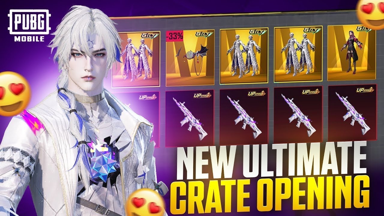 new ultimate funny crate opening پابجی کدی مع لج کده😭😂