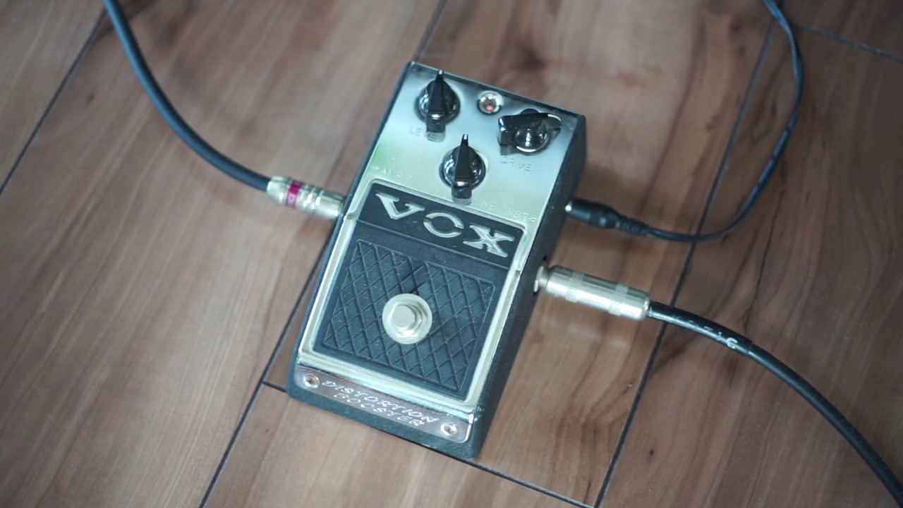 VOX V830 DISTORTION BOOSTER [test]