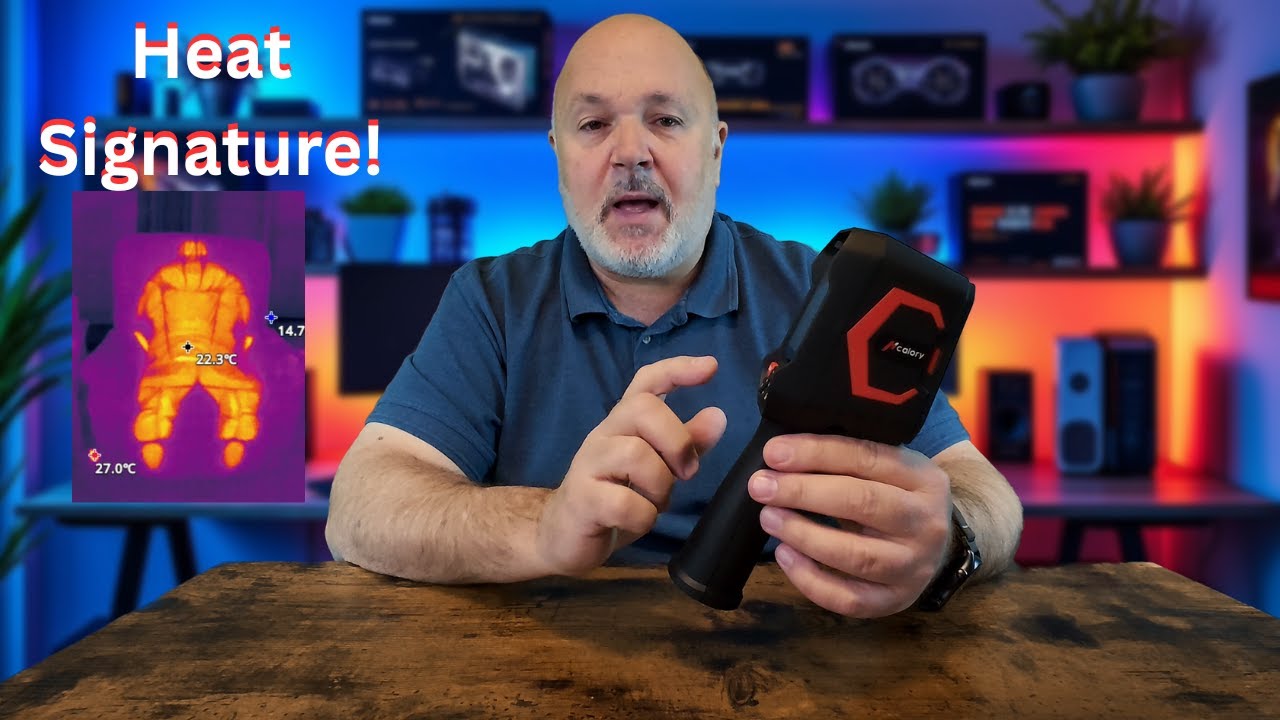 Ручная тепловизионная камера Hcalory T2-G!