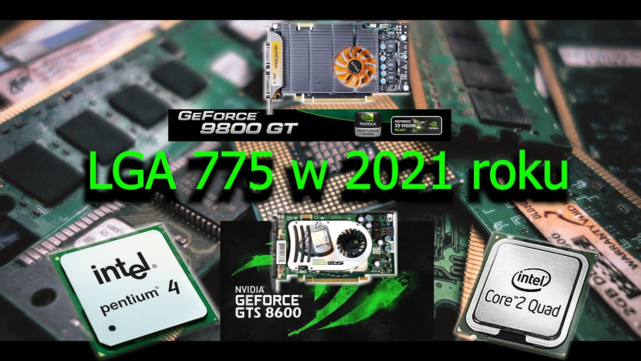Komputer z #LGA775 w 2021 roku - testuję  / ulepszam / testuję (Część 1) - Zakup sprzętu.