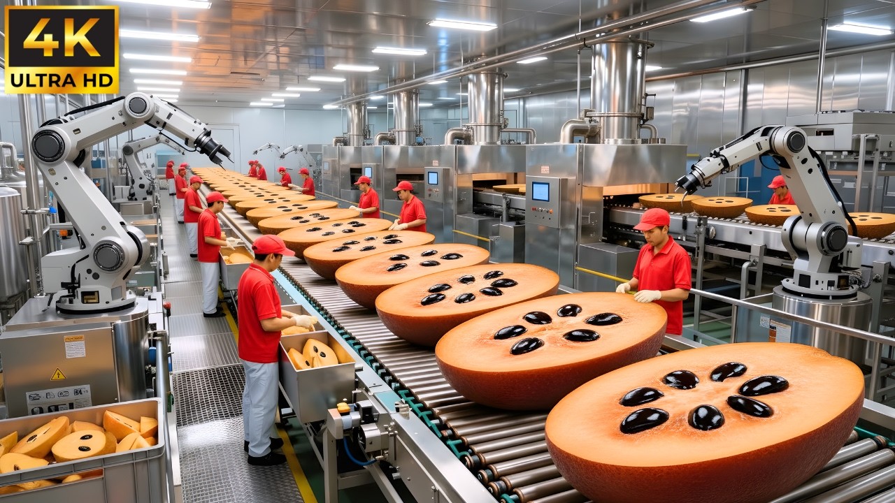 Inside a Modern Sapodilla Processing Plant: The Fruit Americans Rarely See Turned Into Liquid Sugar