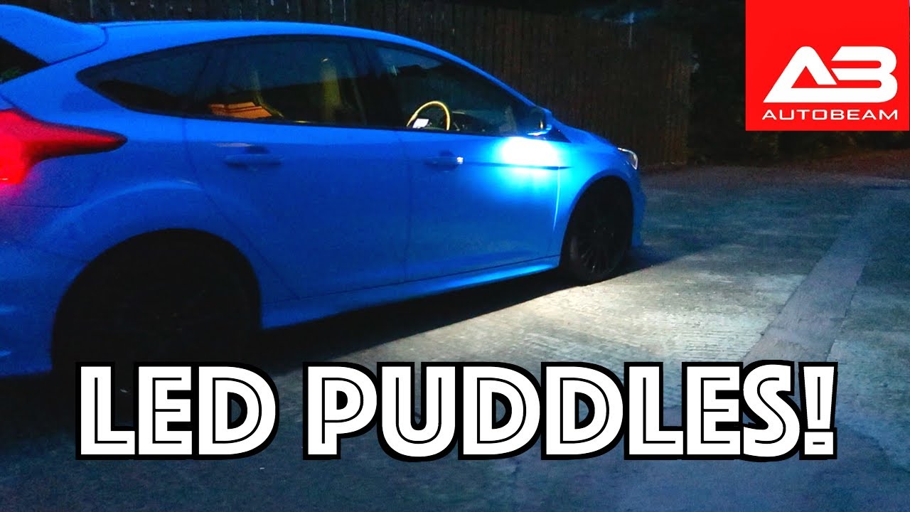 NEW AUTOBEAM PERFORMANCE LED PUDDLE INSTALL! | FOCUS RS