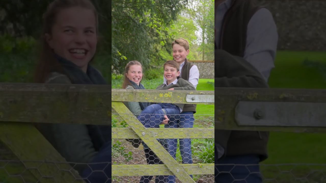 Prince George celebrates 12th birthday with Charlotte and Louis #shorts #princegeorge #birthday