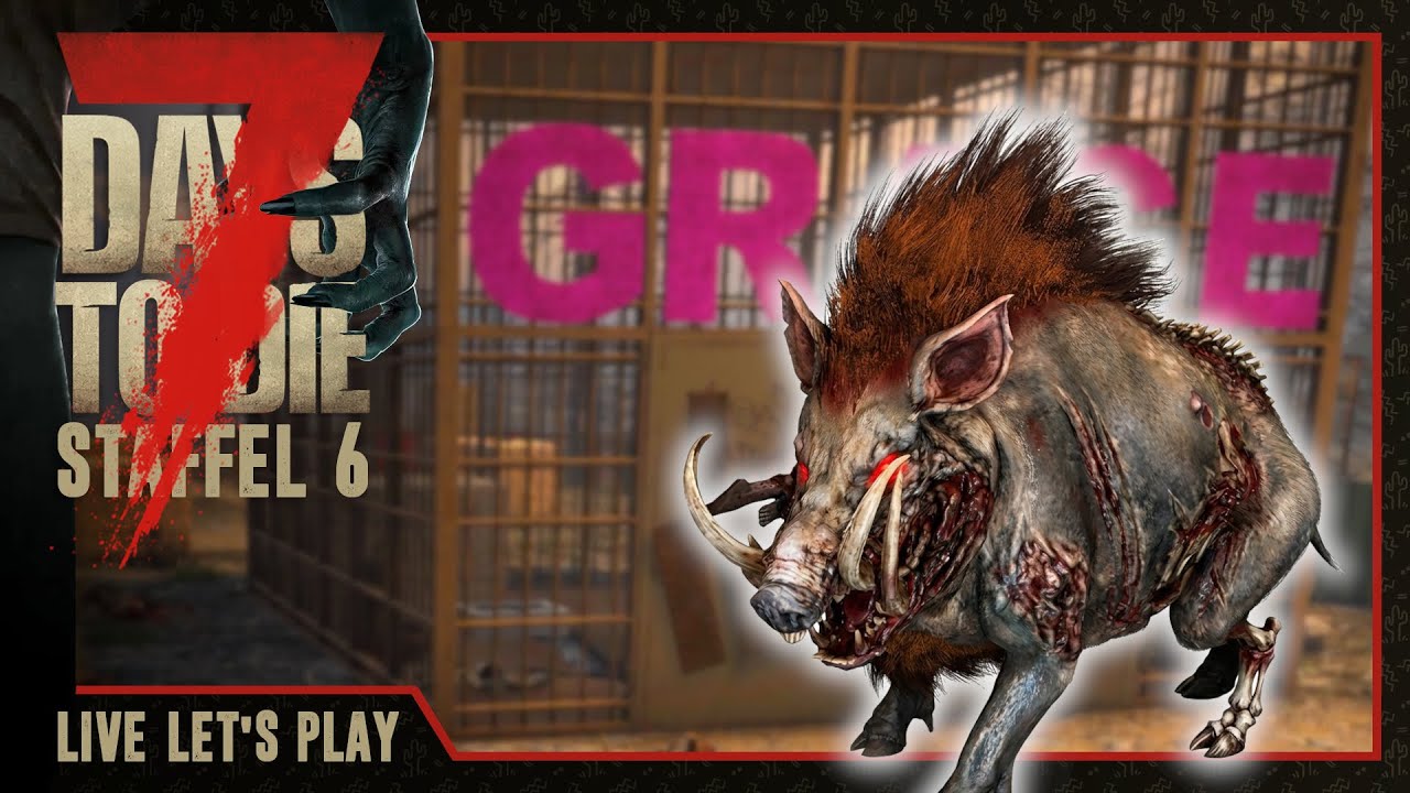 Action in'er Wildschweinbude 🧟‍♂️S06F27| 7 DAYS TO DIE