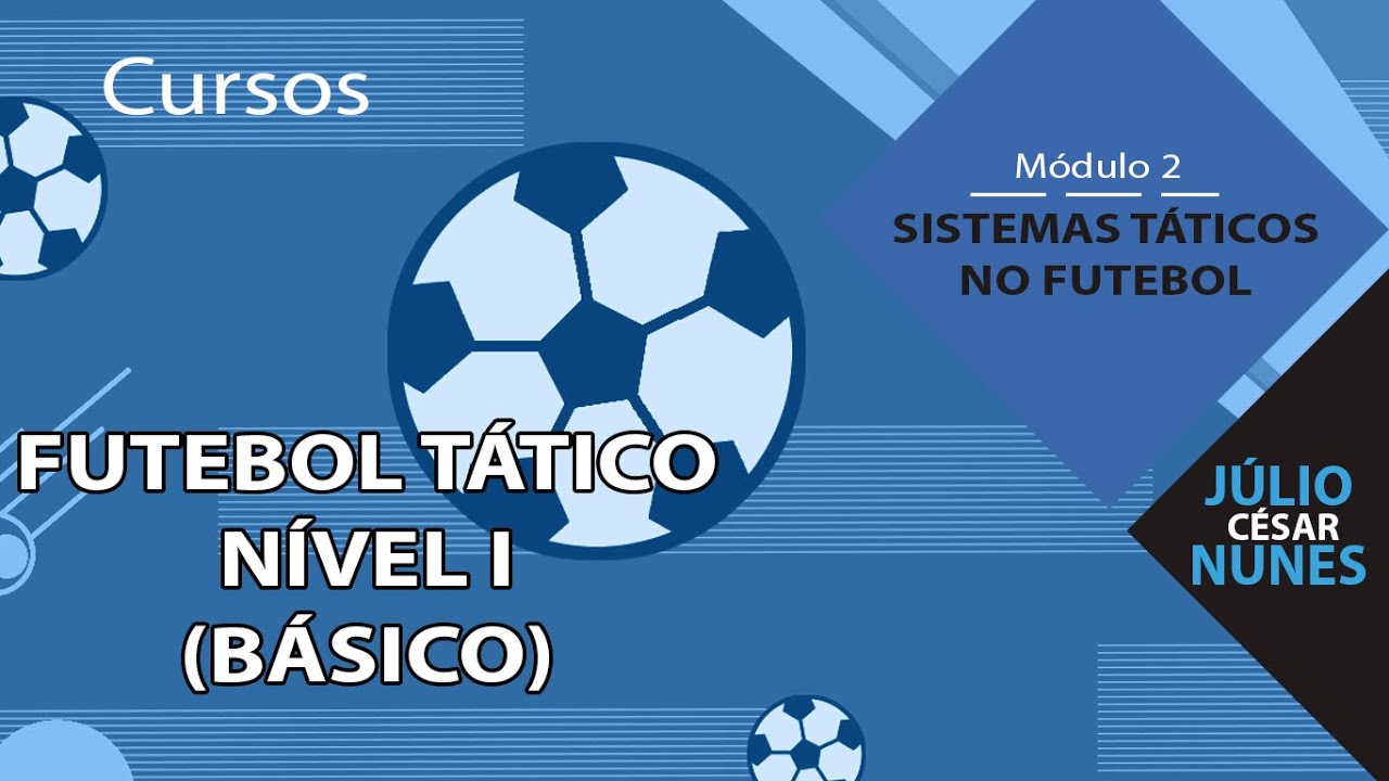 Futebol Tático Nível I (Básico) - Módulo 2: SISTEMAS TÁTICOS NO FUTEBOL