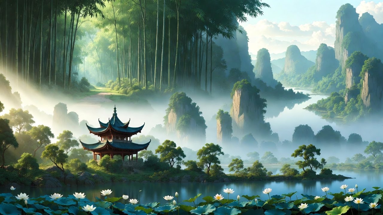 Bamboo Dreams🎋 | Peaceful Guoyue Instrumental