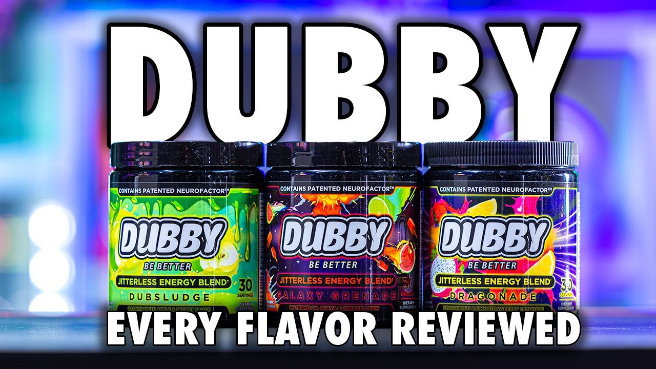 Обзор всех вкусов DUBBY ENERGY (24-часовая раздача призов!!)