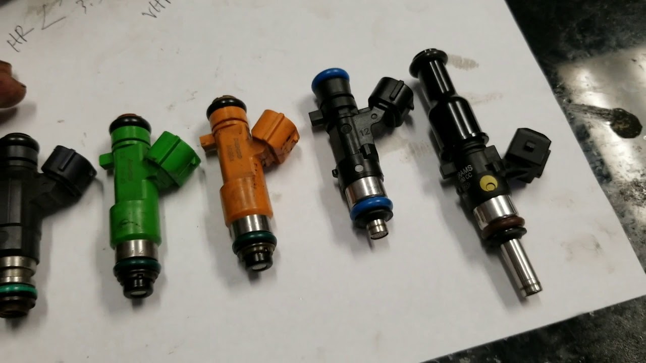Vq35De VH35hr VQ37VHR injectors comparison