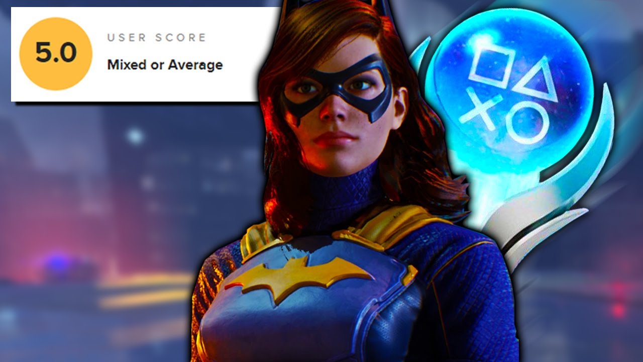 Gotham Knights Platinum is SUPER UNDERWHELMING