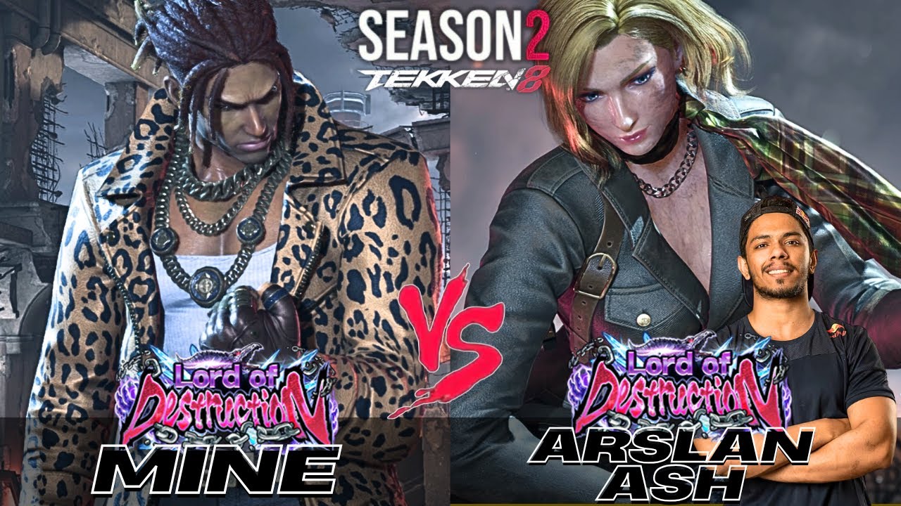 Tekken 8 ▰ Mine (Eddy) Vs Arslan Ash (Nina) ▰ High Level Gameplay