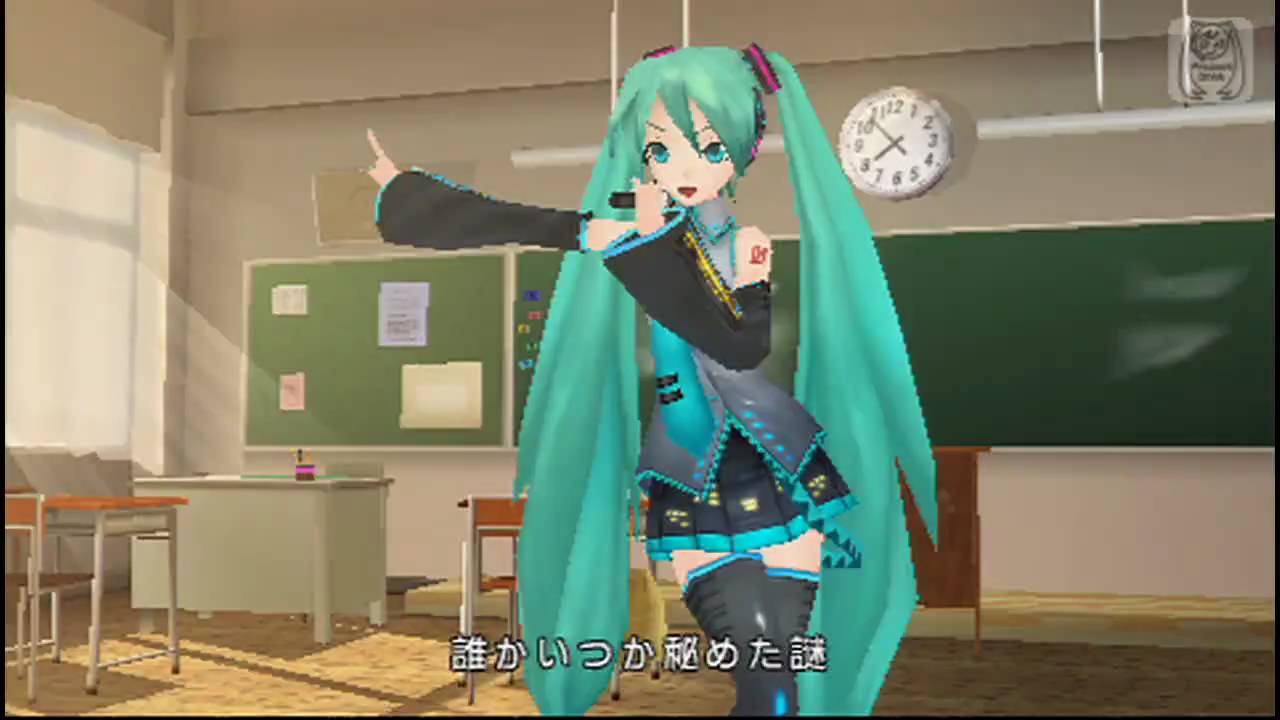 Hatsune miku Project DIVA HD The Secret Garden PSP