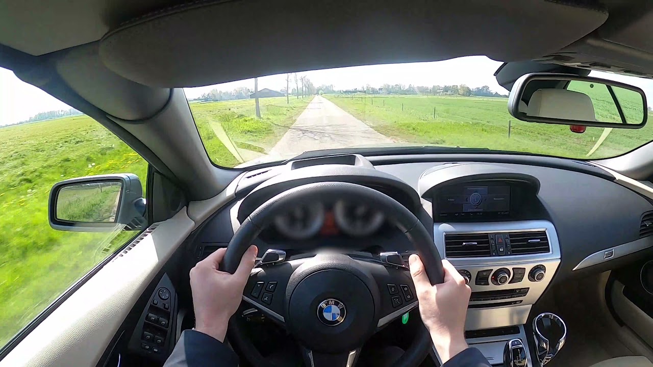 BMW 650i Convertible E64 Steptronic POV Test Drive