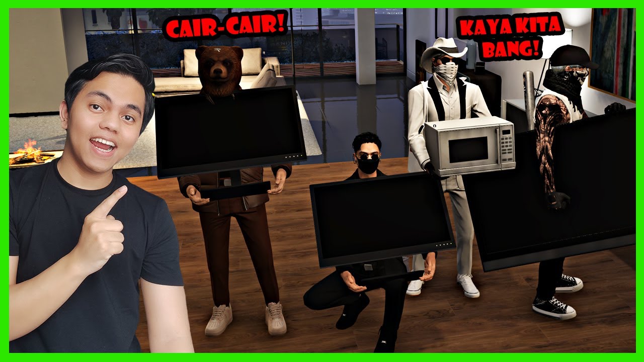 Ravenski Melakukan Aksi Perampokan Rumah Bersama Teman-Temannya - GTA 5 IME Roleplay