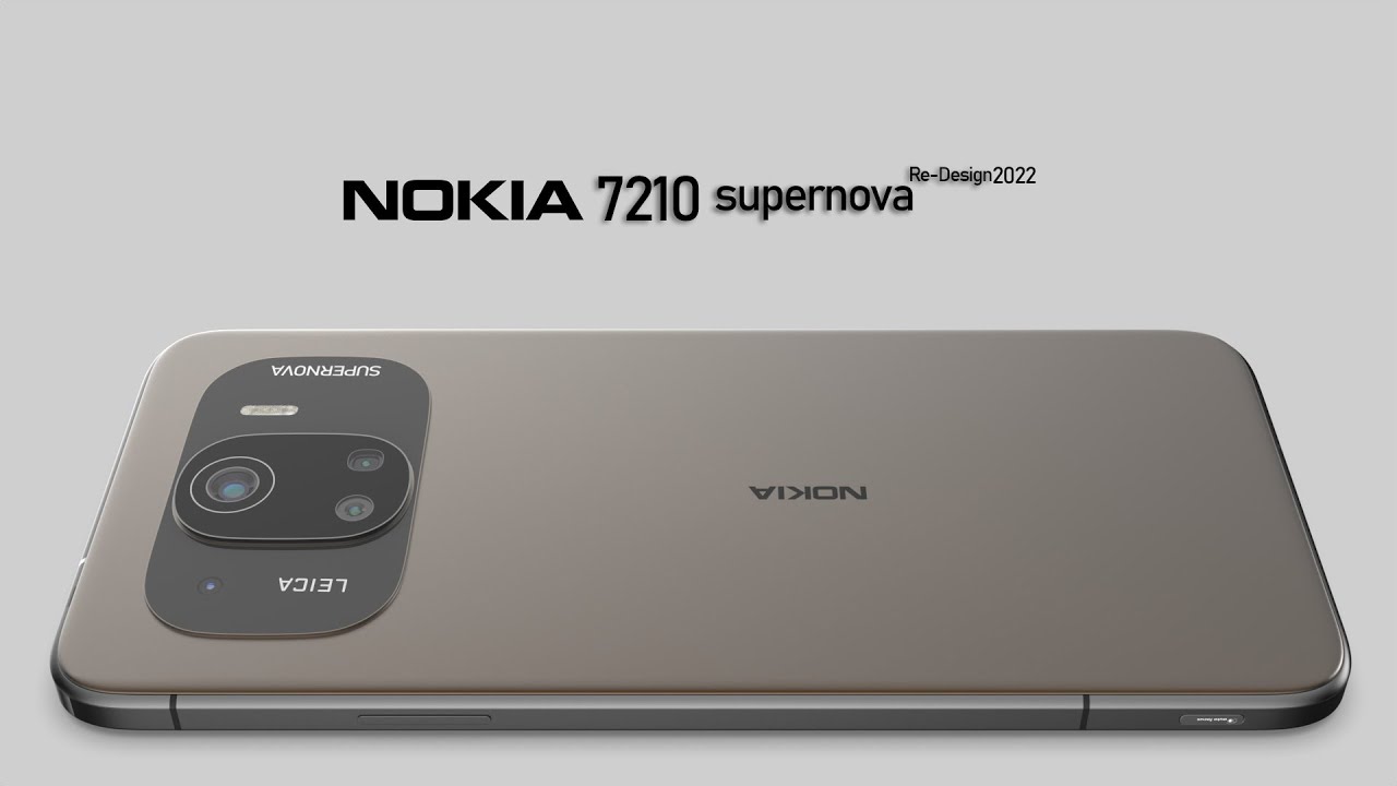 Nokia 7210 Supernova (2022) Re-design Official Introduction