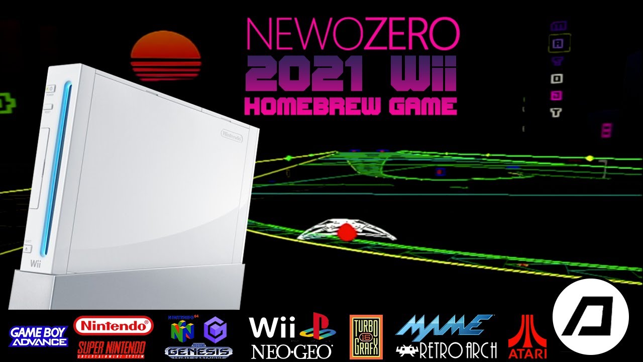 NEWOZERO: A 2021 Wii Synthwave Racing Homebrew Game
