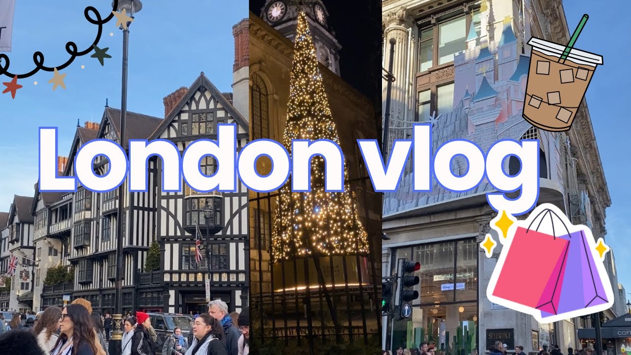 A Solo Festive Day in London as a Toddler Mum 🎄✨ Selfridges Liberty Choosing Keeping Mildreds