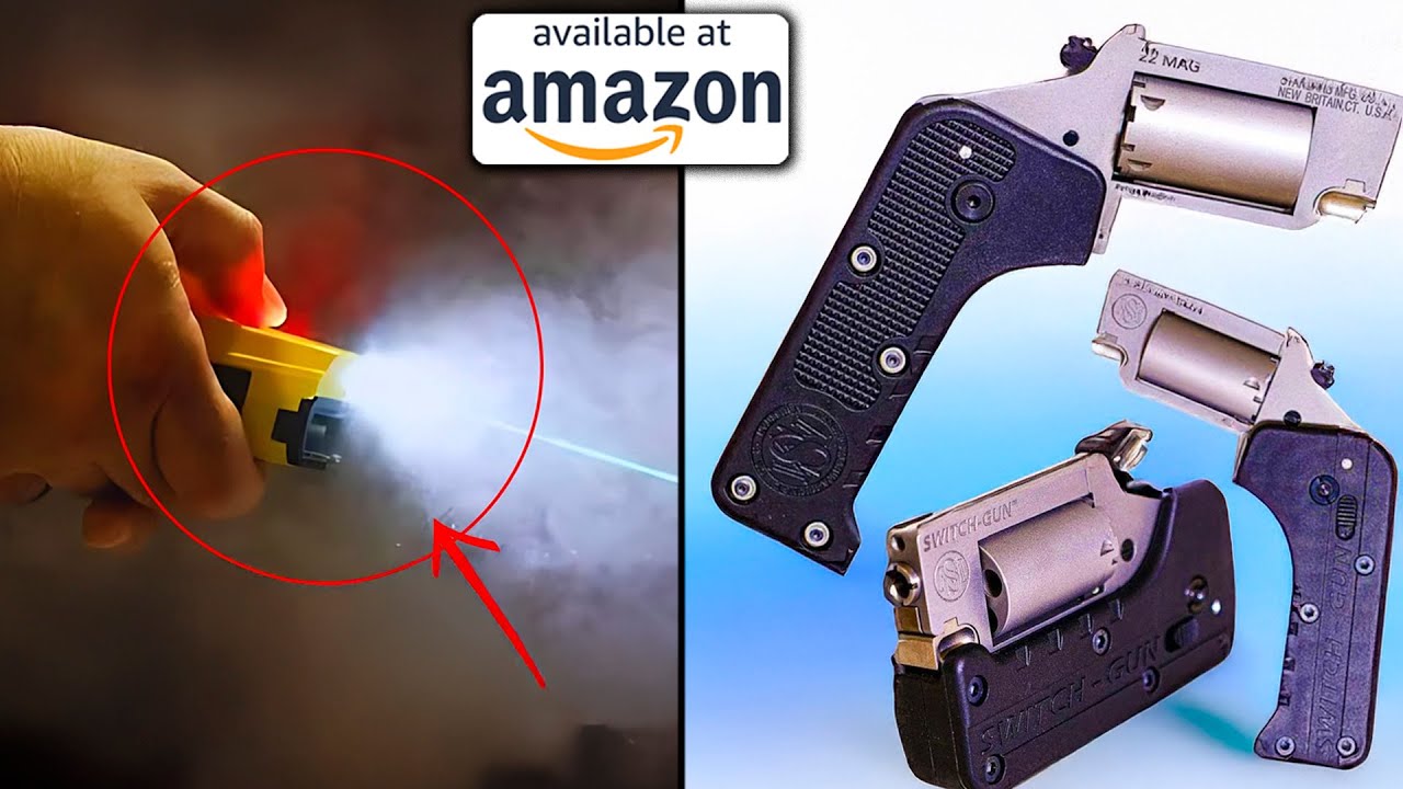 60 LEGAL Self Defense Gadgets You Can BUY on Amazon