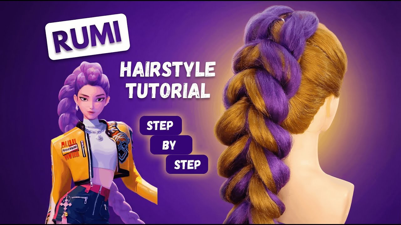 Rumi Hairstyle Tutorial Step by Step for Beginners