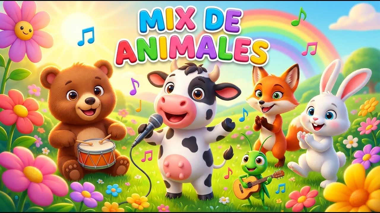 ¡1 Hora de Diversión! Las Canciones Más Populares 🌟🍭 Mix Español & Latino | Para Jugar y Cantar