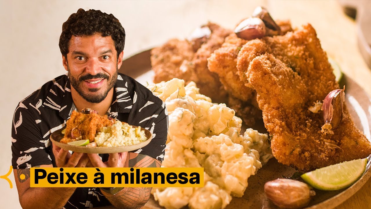 APRENDA O PEIXE EMPANADO PERFEITO, CROCANTE POR FORA ÚMIDO POR DENTRO!