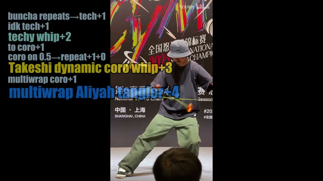 Takeshi Matsuura 3A+sliding dice demo at CYML 2025 visual clicking reference