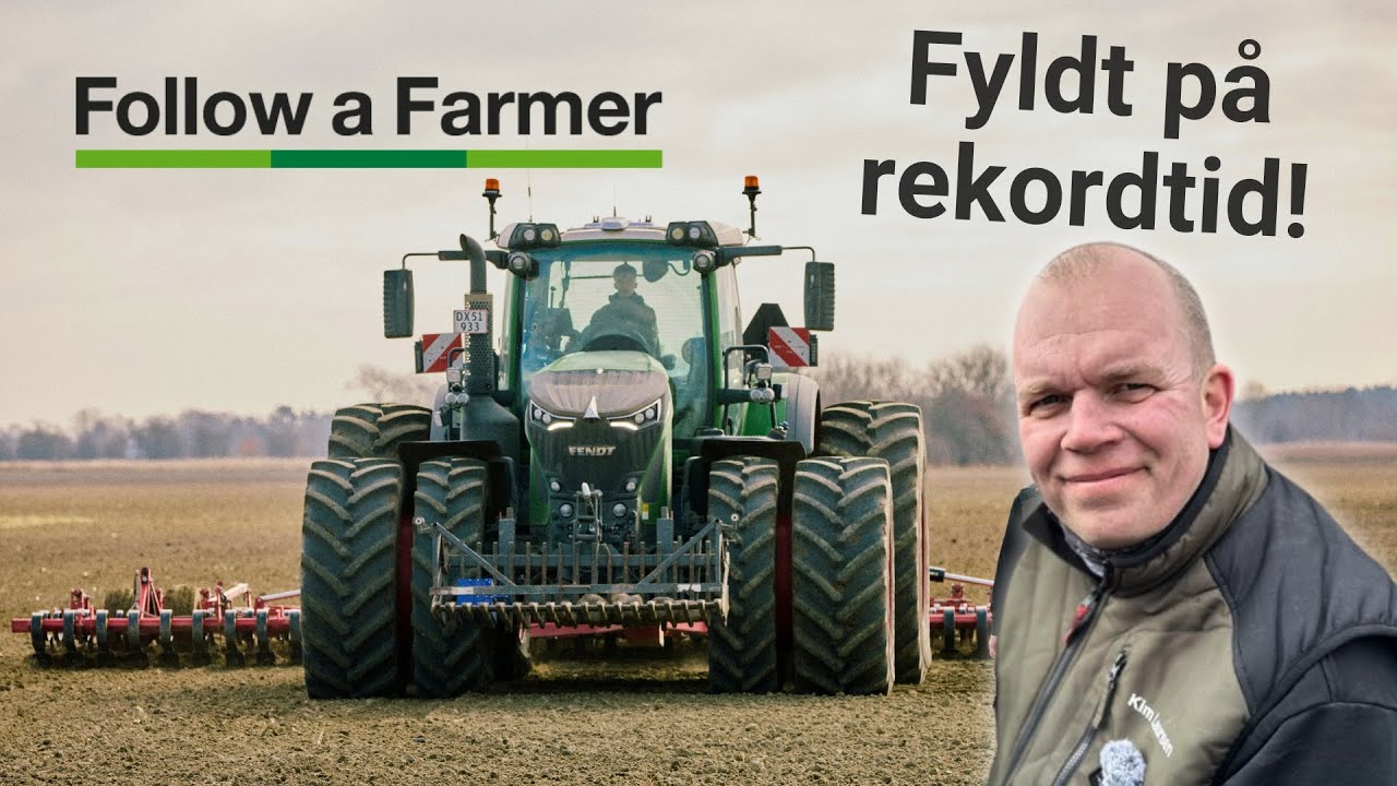 DK’s STØRSTE såmaskine - fyldes på rekordtid! - Follow a Farmer, Agrifos, S4E1