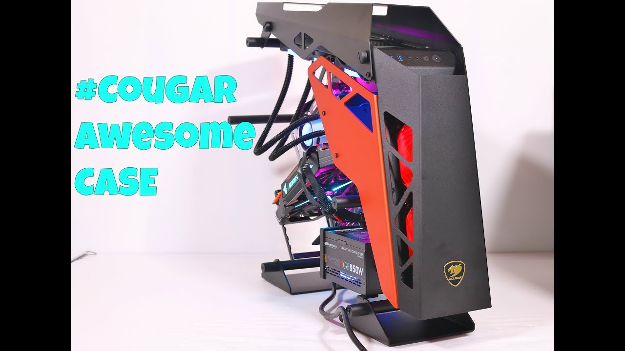 #Cougar Simple Build in Awesome Case ~PC Build Time Lapse~