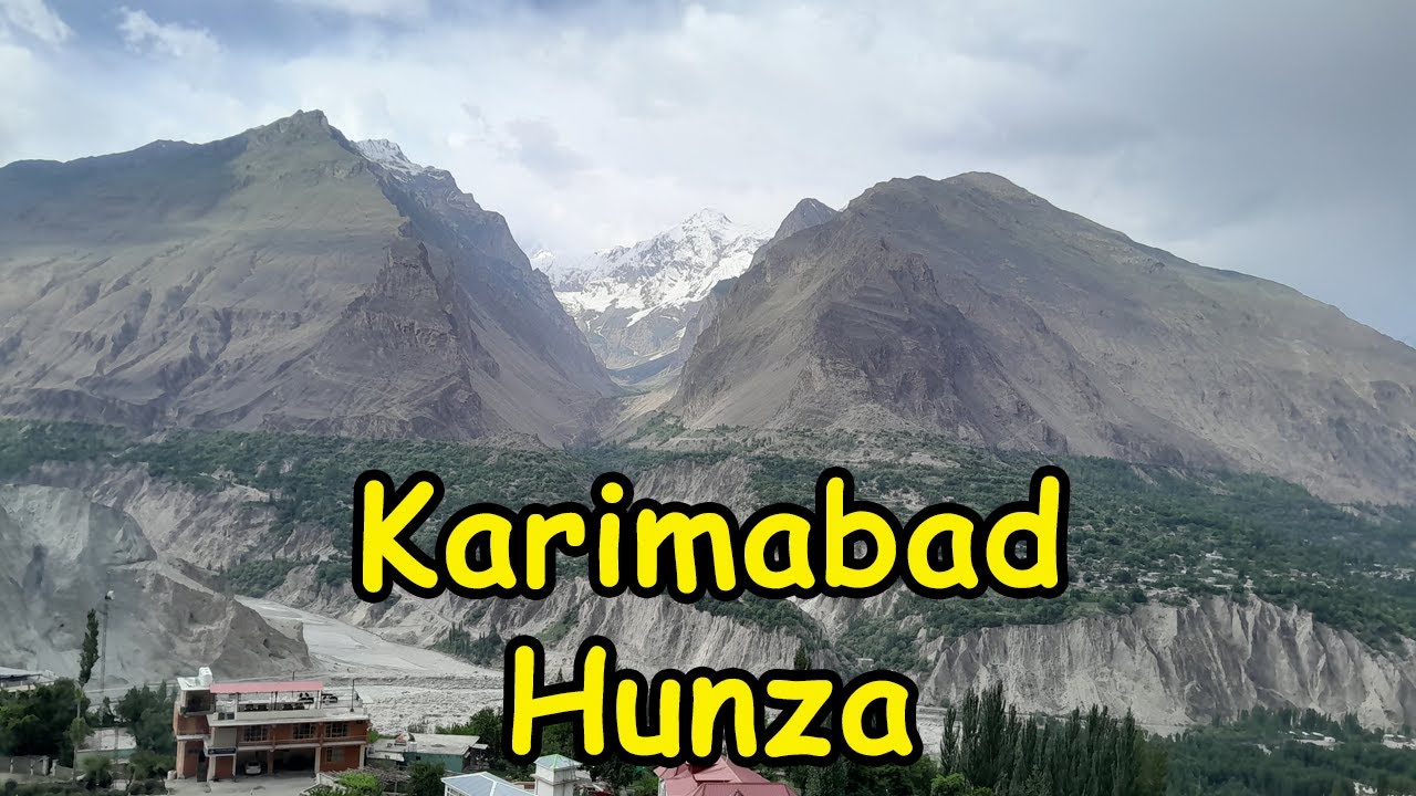 The rarely projected sights of Karimabad, Hunza #hunza #karimabad