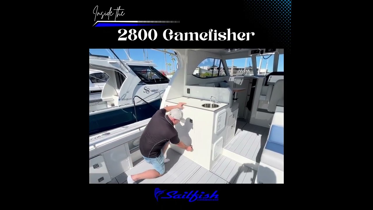 Катамараны Sailfish 2800 Gamefisher
