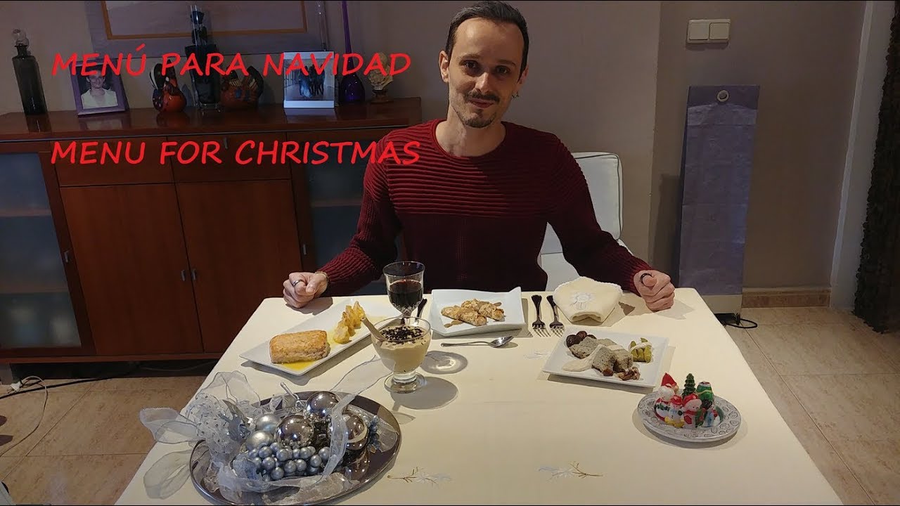 Menú para navidad, Menu for christmas