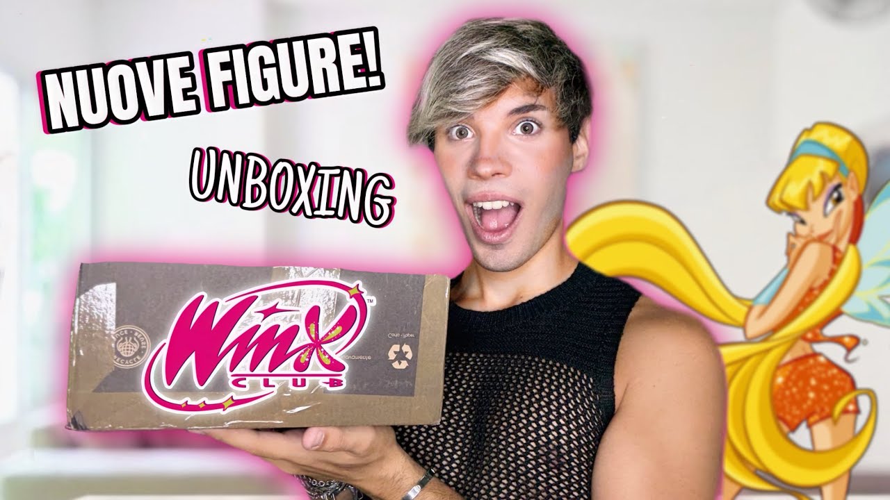APRO UN NUOVO PACCO A TEMA WINX ! | LUCA SCHIOPPO 