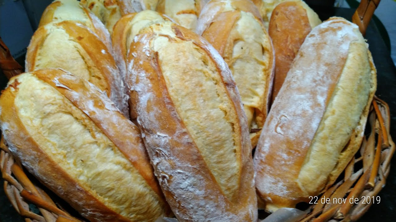 Pão semi italiano o mais gostoso que existe