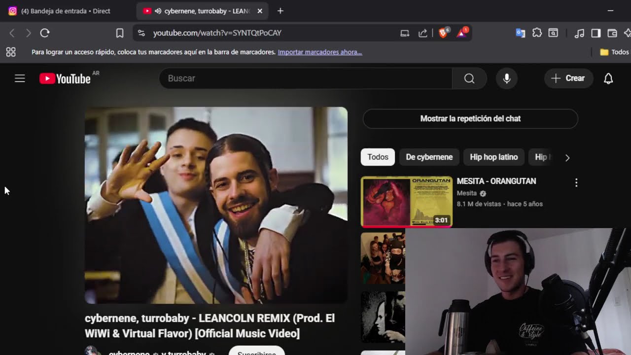 Reacción a @cybernene2073  & @turrobaby  LEANCOLN REMIX