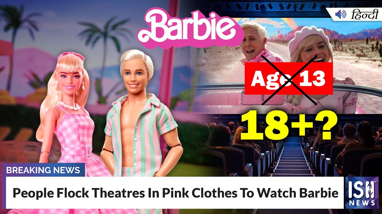 People Flock Theatres In Pink Clothes To Watch Barbie | ISH News
