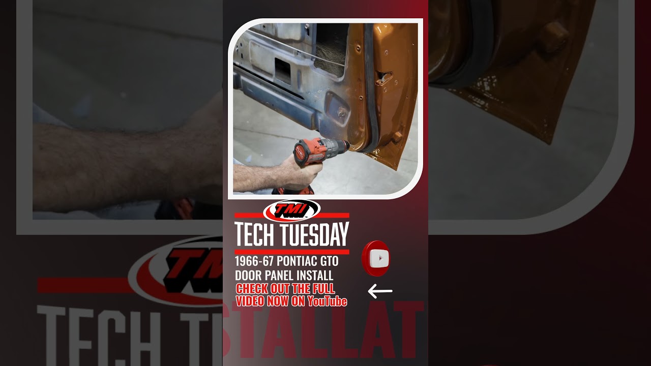 1966-67 Pontiac GTO Door Panel Installation | TMI Products 