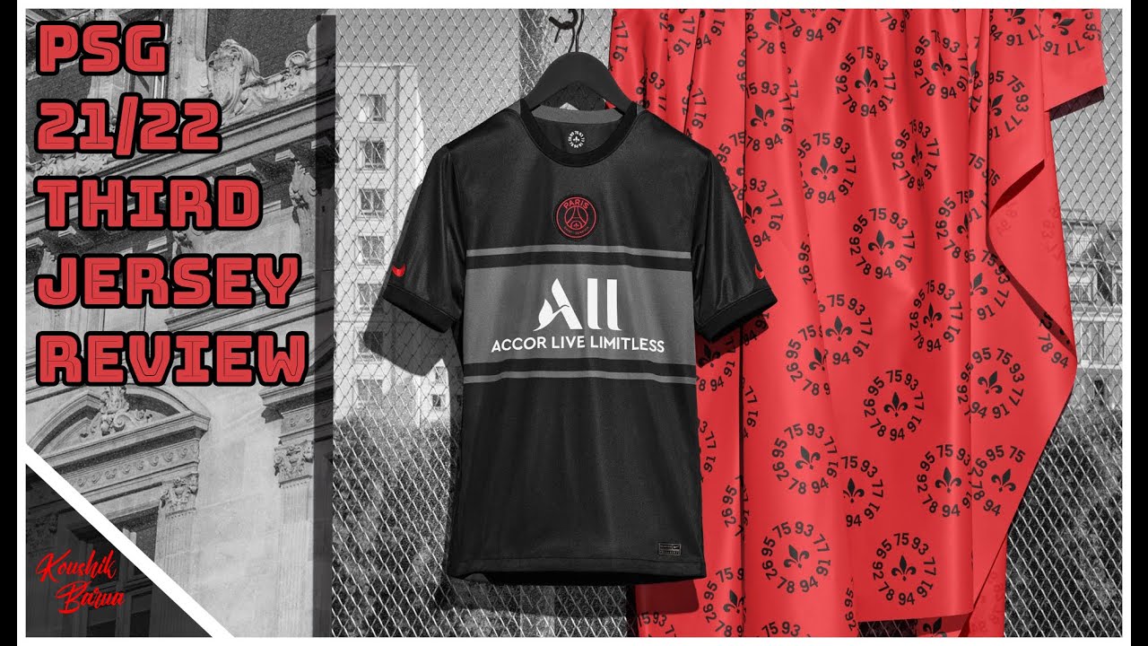 PSG 21-22 Third Jersey Review || Player vs Fan Edition || পিএসজি ২১-২২ থার্ড জার্সি রিভিউ #PSG