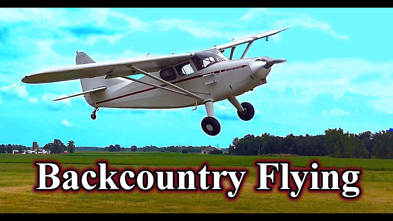 Stinson 108 's in Brown City Michigan backcountry flying