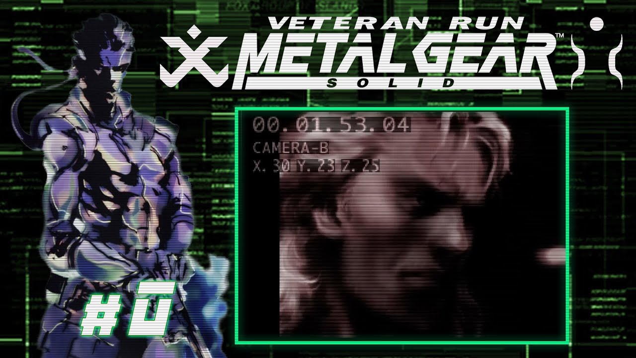 Briefing - Metal Gear Solid [#0] Veteran Run w/ Sabaku