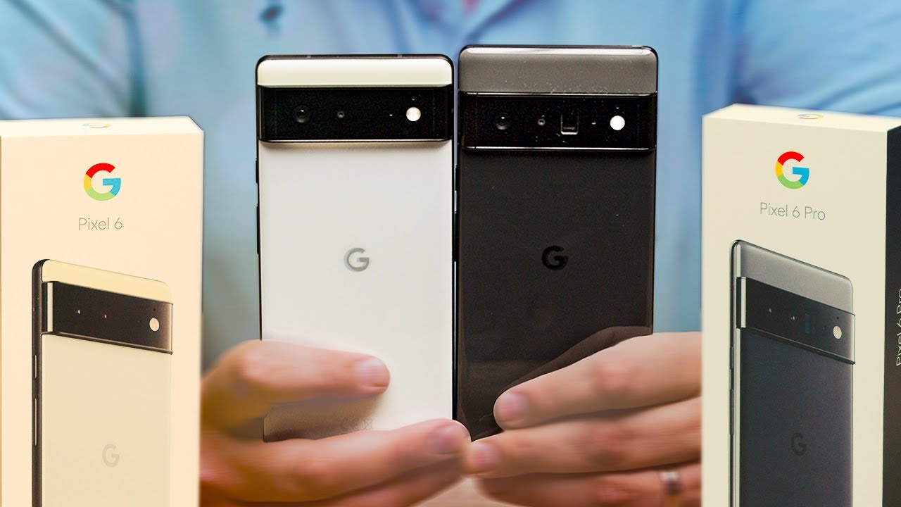 Google Pixel 6 & 6 Pro - Prise en main et Unboxing des bombes sous Android 12