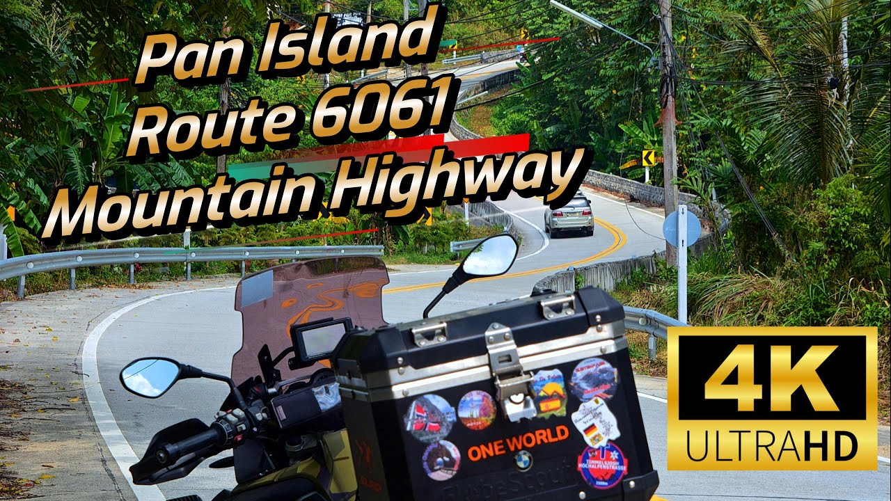 🇹🇭 Koh Phangan Pan Island Route 6061 | Surat Thani | BMW R1200GS Adv