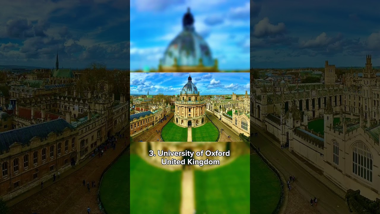 TOP 10 Universities In The World, Best Global Universities Rankings #shorts #toplists