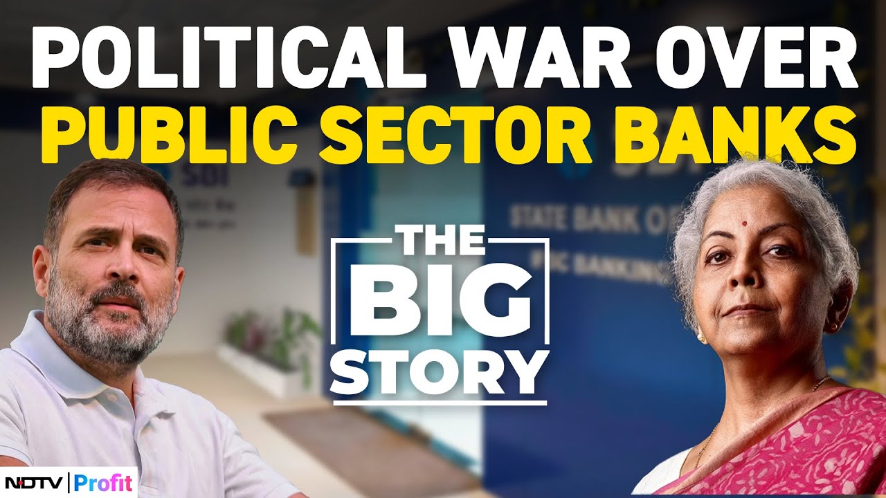 'Baseless': Nirmala Sitharaman Hits Out At Rahul Gandhi's Charge Of PSU Banks' Misuse | Big Story