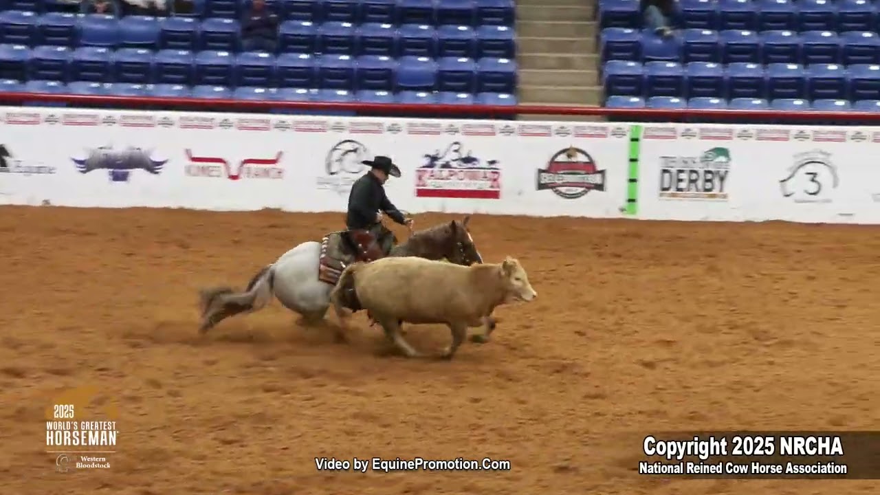 Its Time To Smokum, NRCHA Worlds Greatest Horseman prelims