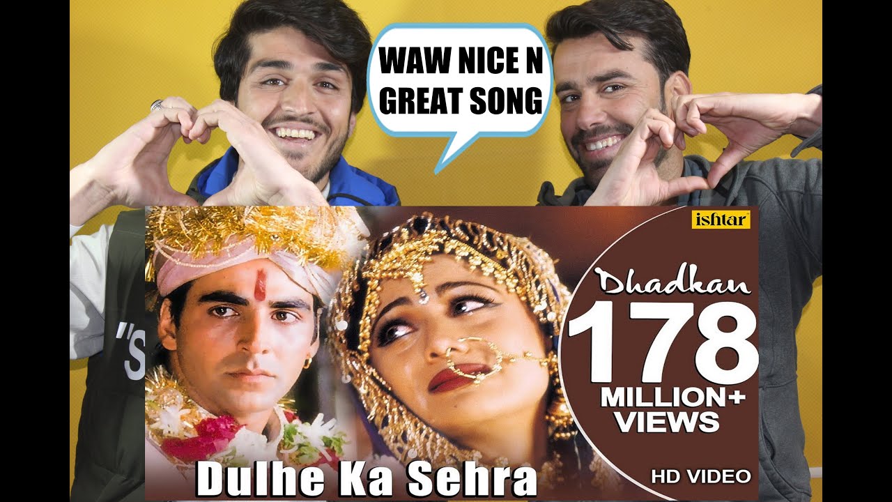 Dulhe Ka Sehra    Akshay Kumar  Shilpa Shetty Dhadkan 90s Bollywood Marriage song | AFGHAN REACTION