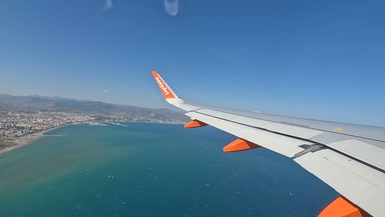 easyJet A320NEO Departing Malaga