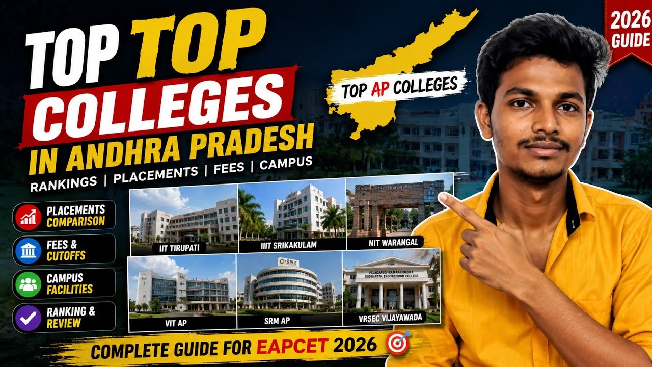 📈 Best Engineering Colleges in Andhra Pradesh 2026 | Placements Comparison