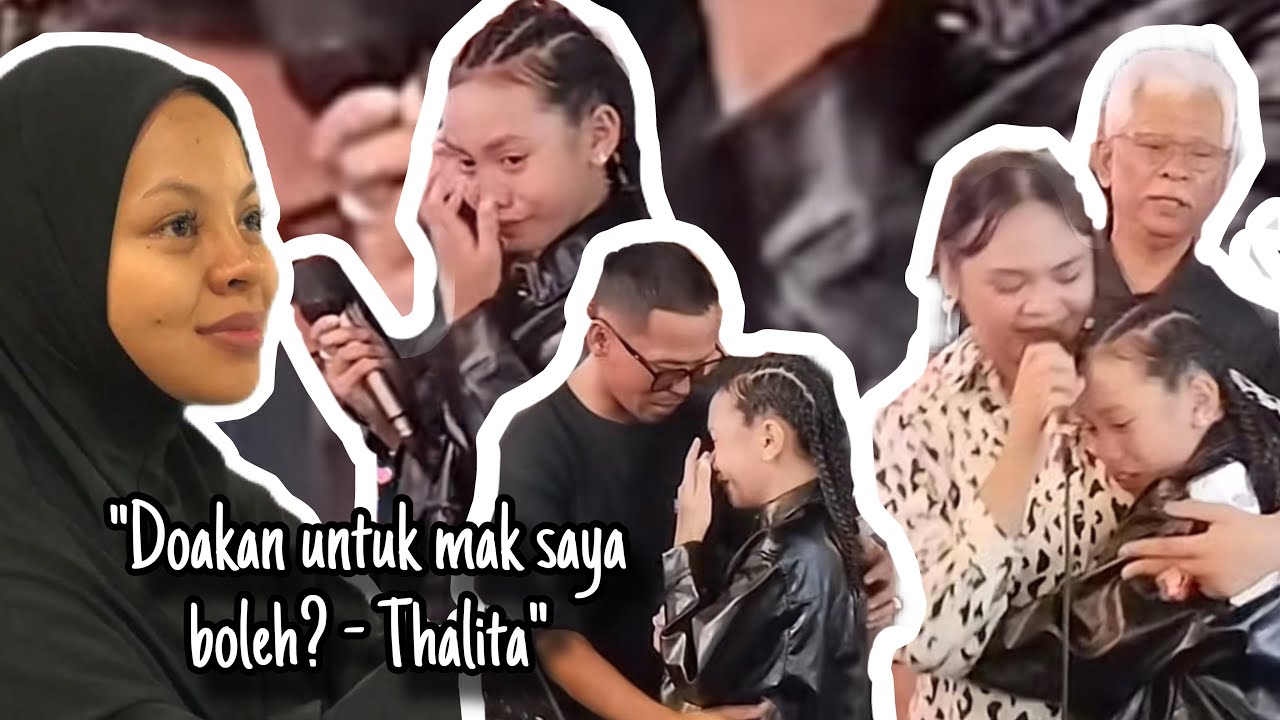 Thalita Gagal Tahan Sebak Nyanyi Lagu Siti Sarah,  Umai Datang Nyanyi Bersama