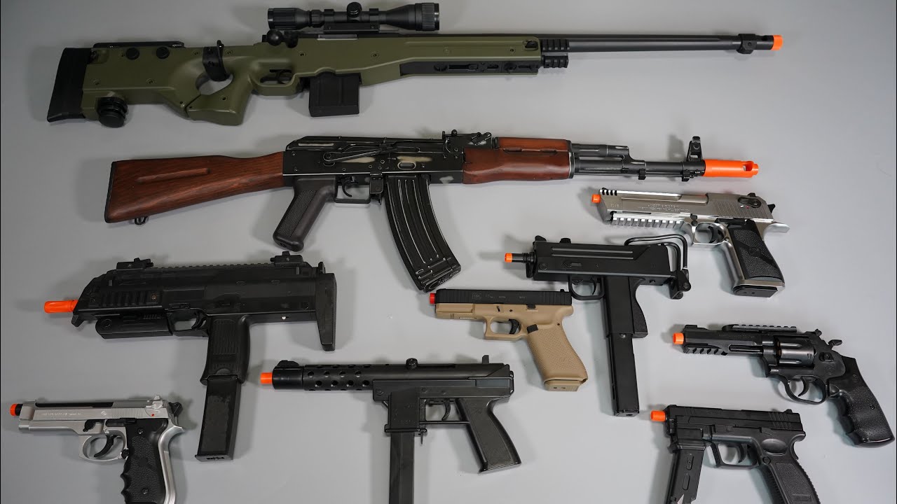 CSGo Toy Gun Airsoft - TR Weapons - AWP - AK47 - Glock18 - Counter Strike GO - Toy Guns Collection